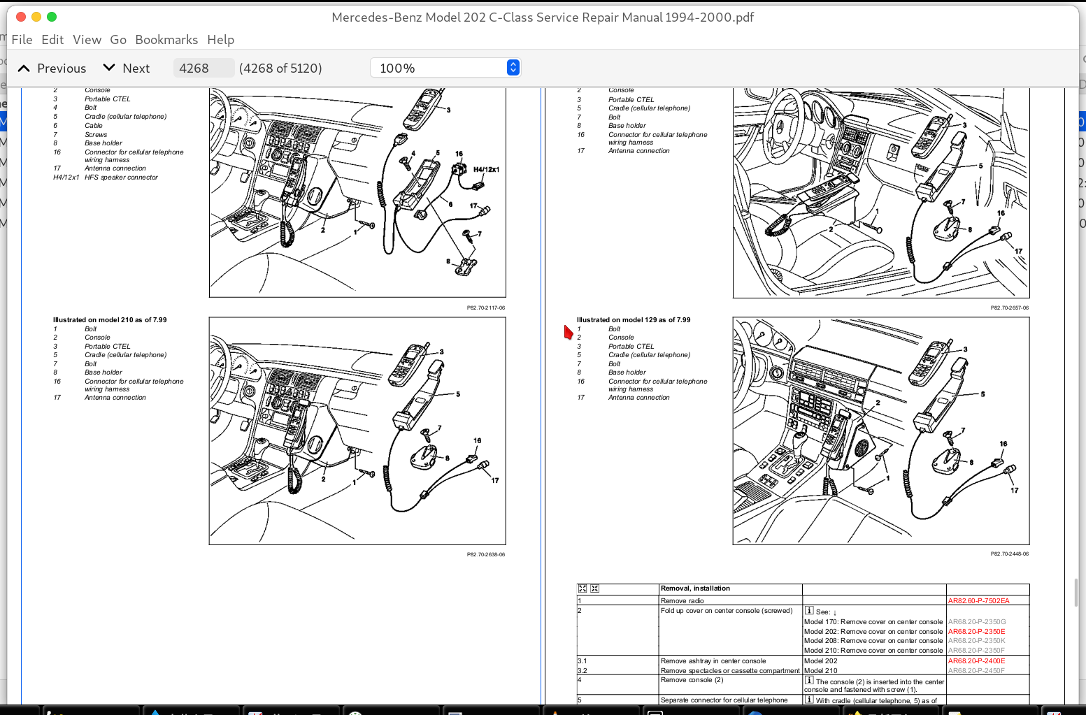 Mercedes-Benz Model W202 C-Class Repair Service Manual | A++ Repair